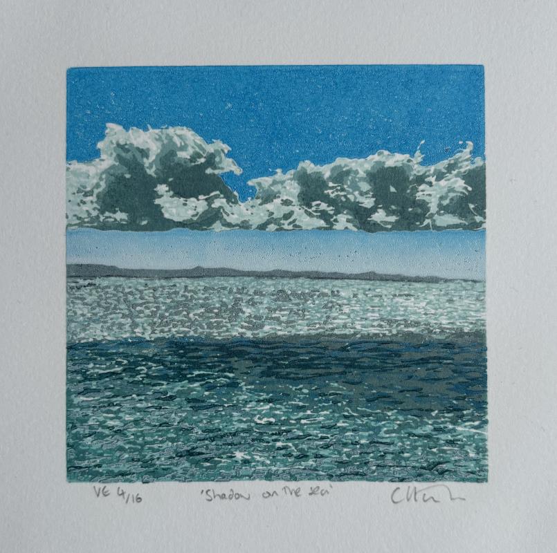 Shadow on the sea